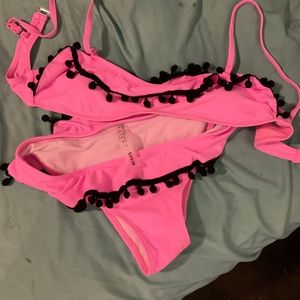 SHEIN tiny pink bikini